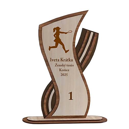 Dekorácie - Drevená trofej s vlastným logom a textom - d - 17680910_