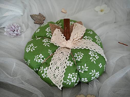 Dekorácie - Tekvica šitá - 17679837_