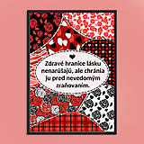 Grafika - Floral sewing grafika - o hraniciach with petals (ruže (karmínová)) - 17681130_