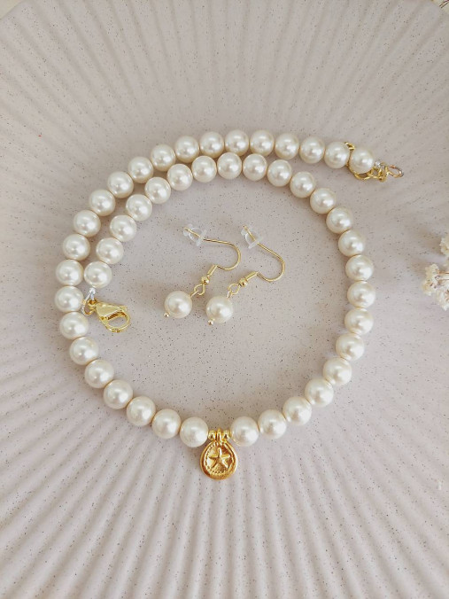 Sady šperkov - Set z perál - 17682897_