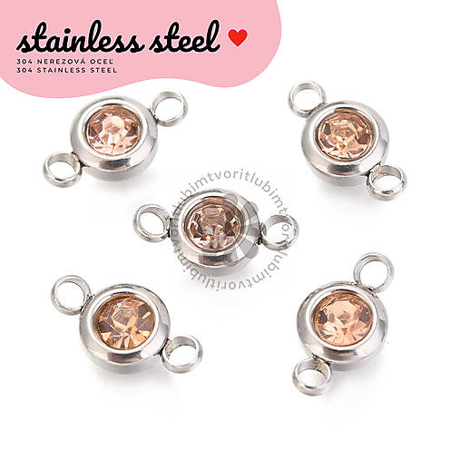 Komponenty - (6904) Medzikus so zirkónom, 12x6x4 mm - 1 ks - 17682182_