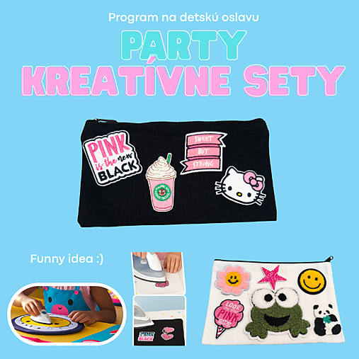 PROMO – PARTY SET MINI BALÍČEK (3 taštičky za poštovné)