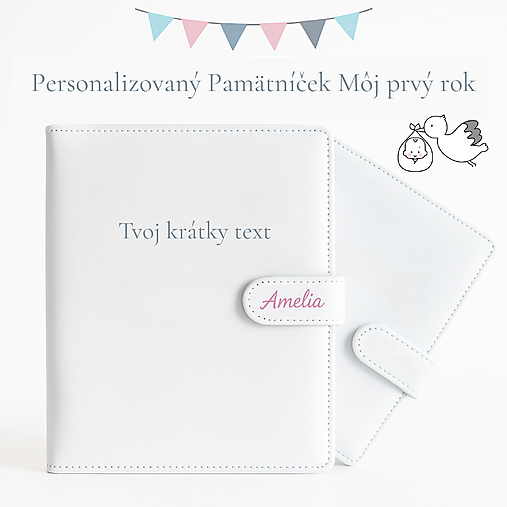 PROMO Produkt – Pamätníček pre bábätko ( platíš Iba  poštovné)