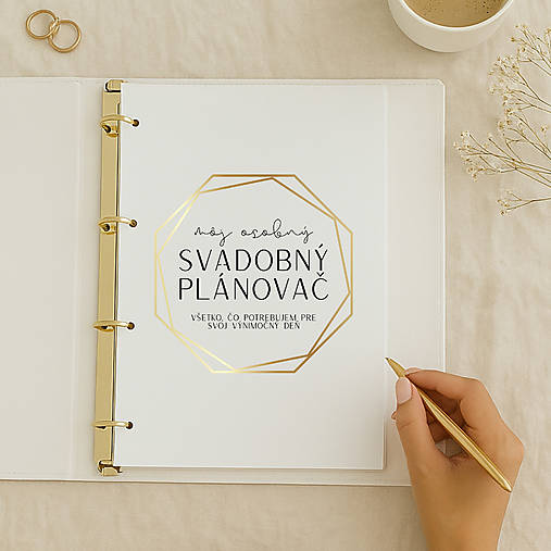 Papiernictvo - SVADOBNÝ PLÁNOVAČ – Tlačiteľné PDF (formát A4) | Kompletný sprievodca svadobným dňom - Digitálny produkt - 17682792_