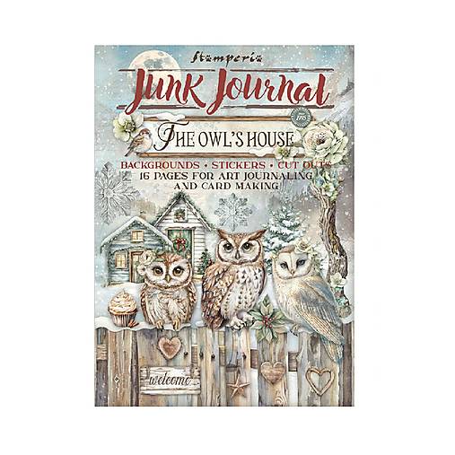 Papier - Stamperia Junk Journal The Owl's House - 17686229_