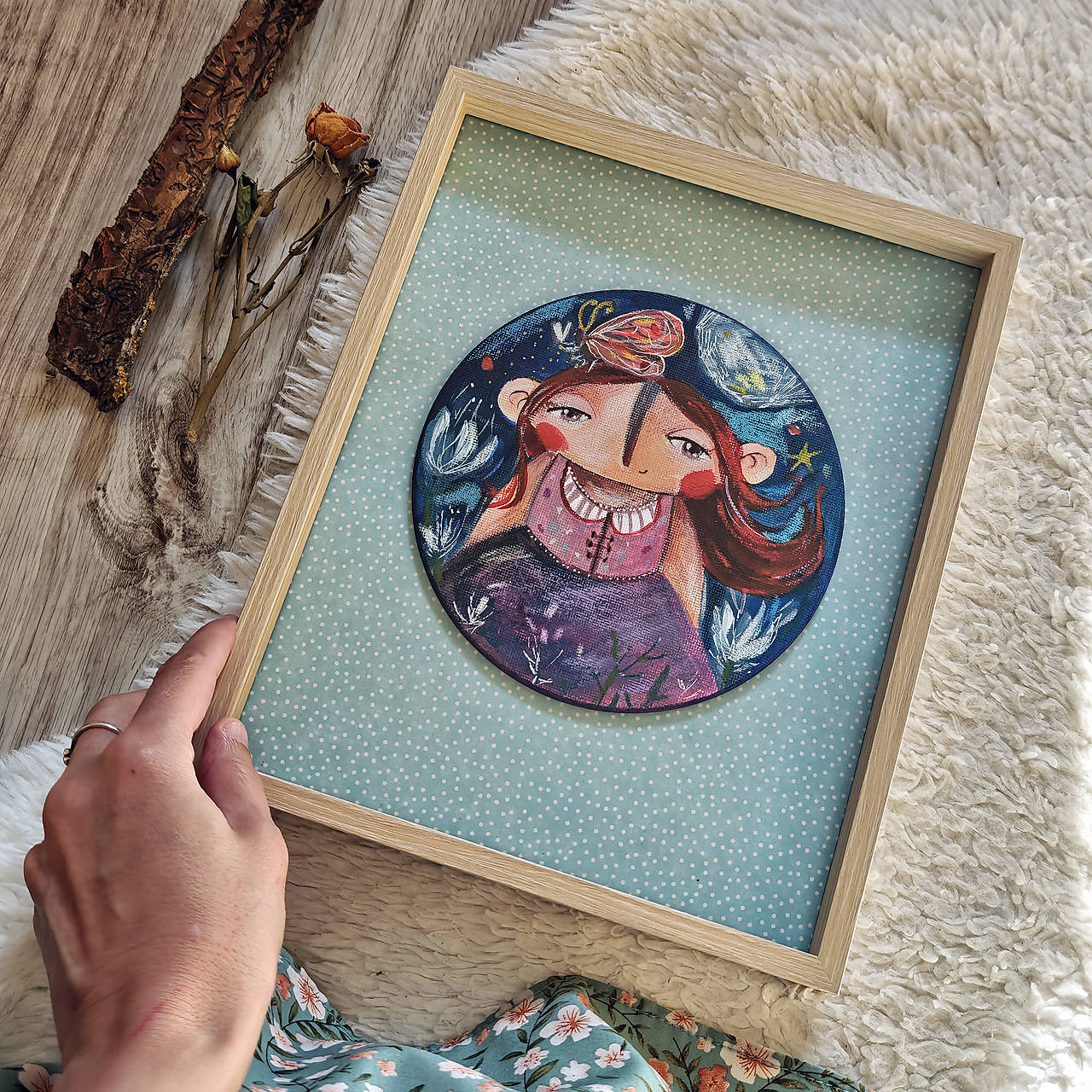 Snivočka a mesačné kvetiny/ Reserve pre Niki