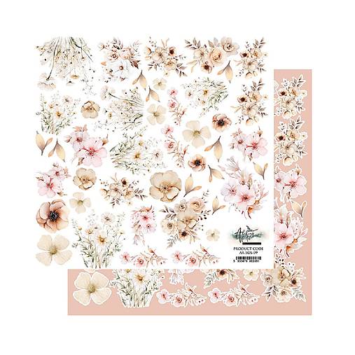 Papier - Scrapbook papier 12x12 Soul of Spring - 17688205_