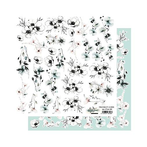 Papier - Scrapbook papier 12x12 AA-ITM-09 - 17688255_