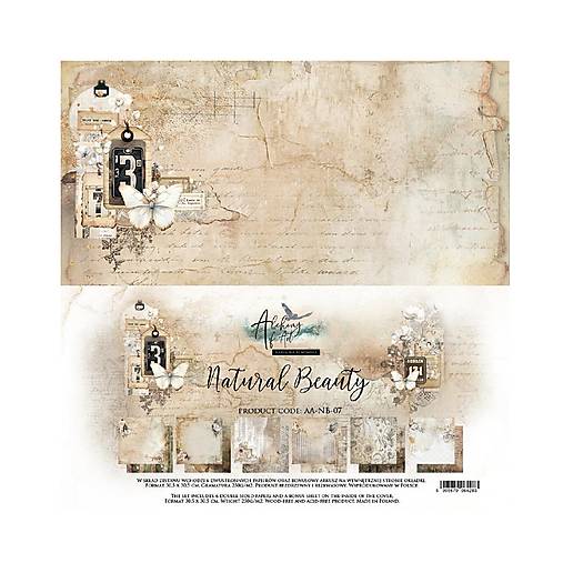 Papier - Scrapbook papier 12x12 Natural Beauty - 17688276_