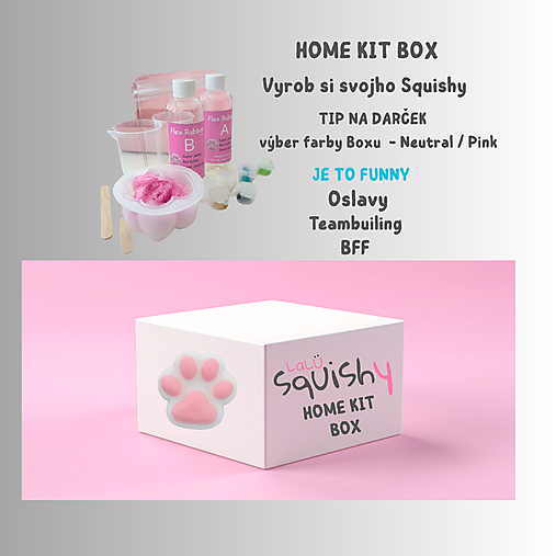 Squishy Home Kit - sada na výrobu Squishy