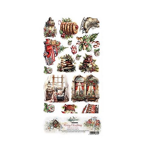 Papier - Scrapbook papier extra set Merry Christmas - 17688577_