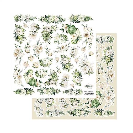 Papier - Scrapbook papier 12x12 Gentleness doplnkový - 17688702_