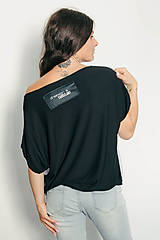 Topy, tričká, tielka - Dvojfarebné tričko SHINE - 17688550_