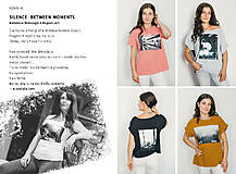 Topy, tričká, tielka - Horčicové tričko NOT LONELY, JUST ALONE - 17688757_