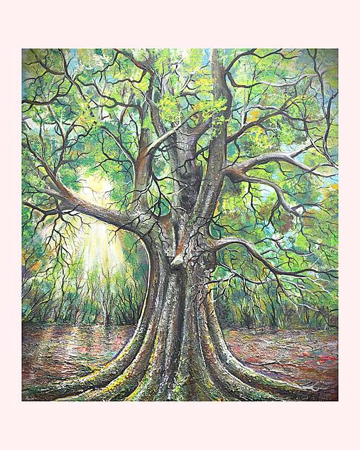 Obrazy - Starý strom 80x90 - 17689626_