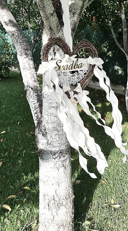 Dekorácie - Veniec svadobný - 17688602_