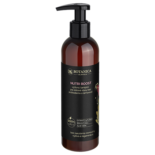 Vlasová kozmetika - Nutri Boost (9 divov plodov) - Výživný šampón pre zdravé vlasy bez poškodenia a lámavosti - 17688445_
