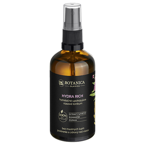 Vlasová kozmetika - Hydra Rich (9 divov kvetov) - Hydratačné a upokojujúce vlasové tonikum - 17688470_