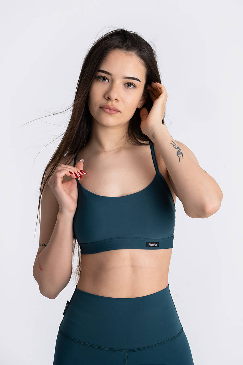 Podprsenka Flow/ Crop Top (Podprsenka Petrol)
