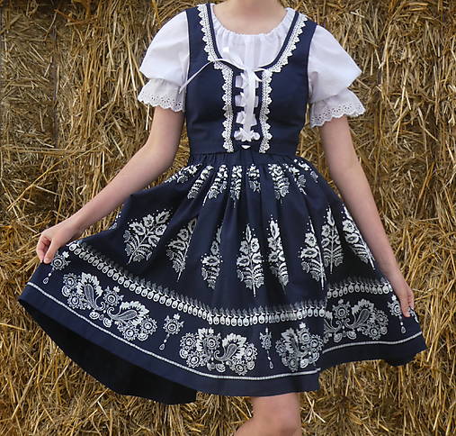 Sukne - Biely folklór midi CD 61 - 17691457_