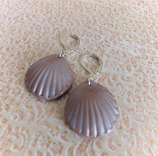 Náušnice - mušličky romantika Výpredaj všetkého! - 17692481_