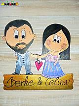 Tabuľky - Menovka - dvojica - 17690929_