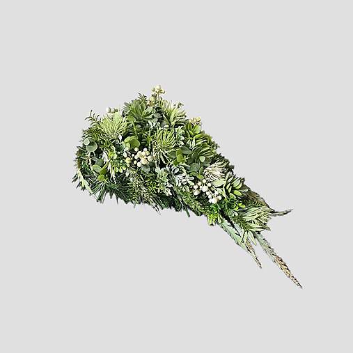 Dekorácie - Dušičky - spomienková ikebana na hrob č.111 - dekorácia - 17691821_