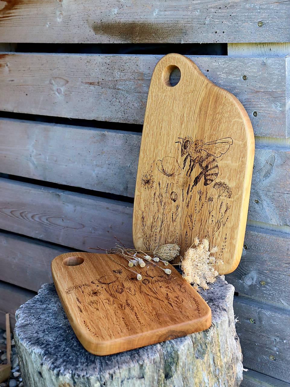 Výpredaj - Dubový lopár "lúka"