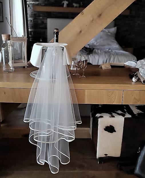 Ozdoby do vlasov - Závoj - 17692665_