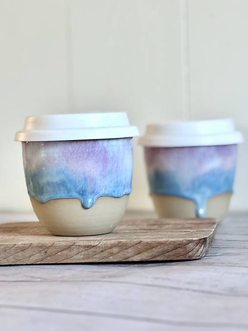 Soft Blush Sky - pohárik TOGO (max. 250ml)