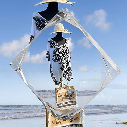 Summer Vibe - Black and White