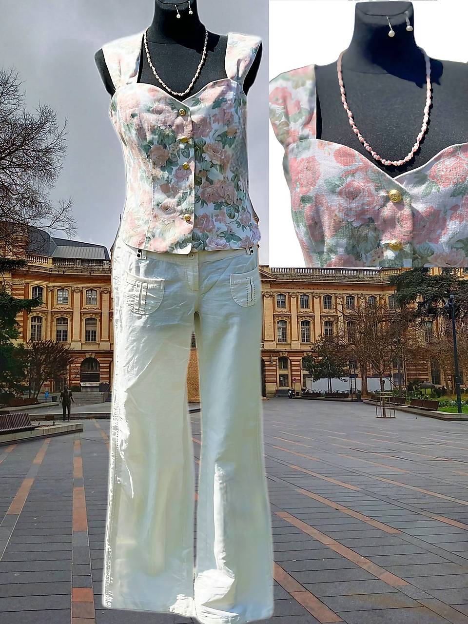 kuratorsky outfit Endži Fashion - Romance