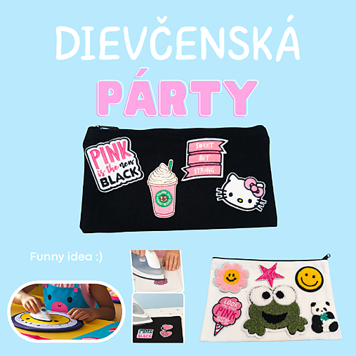 PROMO – PARTY SET MINI BALÍČEK (3 taštičky za poštovné)