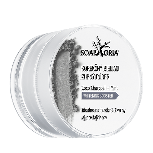 Iná drogéria - KOREKČNÝ BIELIACI ZUBNÝ PÚDER – coco charcoal & mint - 17693260_