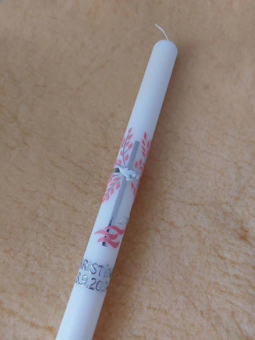 Sviečky - Sviečka na krst Cornelia - 17693343_