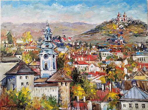 Banská Štiavnica s Kalváriou