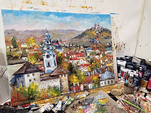Banská Štiavnica s Kalváriou