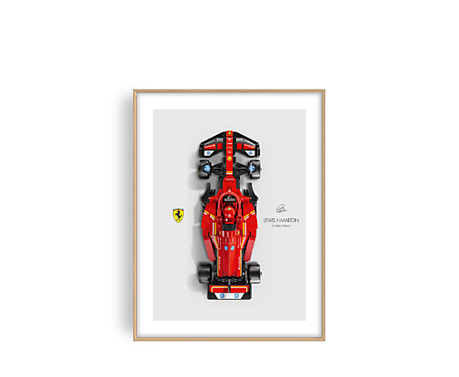 F1 Model + Print + Rám | Limitovaná edice