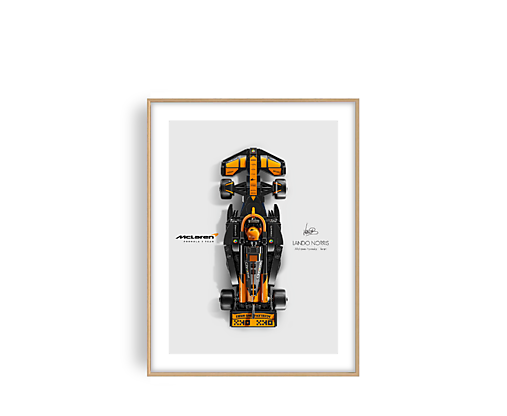 F1 Model + Print + Rám | Limitovaná edice