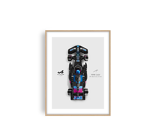 F1 Model + Print + Rám | Limitovaná edice