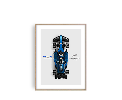 F1 Model + Print + Rám | Limitovaná edice