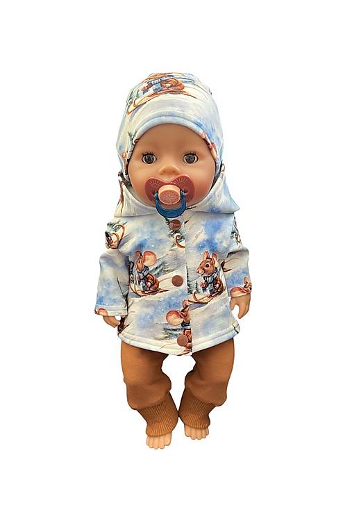 Hračky - Set pre bábiku BABY BORN - 43 cm, myška - 17693452_