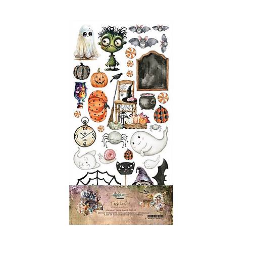 Papier - Scrapbook papier extra set Trick or treat - 17695675_