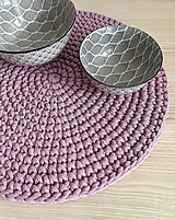 Úžitkový textil - Prestieranie na stôl. (Staro ružová) - 17696369_