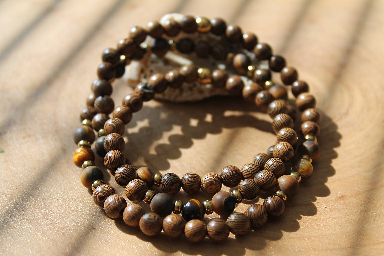 Woody Náhrdelník a náramok III