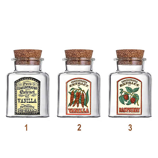 Nádoby - Dekoračné sklenené fľaše s vintage etiketou - 15 - 17696075_