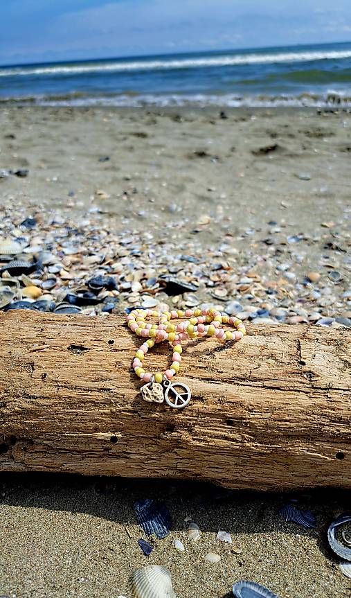 Náhrdelník peace 2