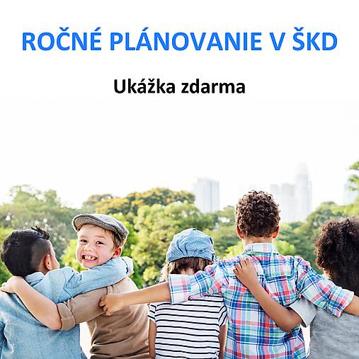 ŠKD> Ročné plánovanie - ukážka zdarma