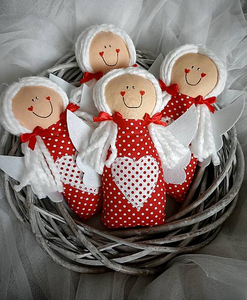 Dekorácie - Anjelik - 17696994_