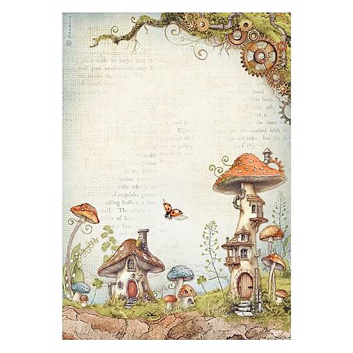 Papier - Ryžový papier Stamperia DFSA 41012 - 17699441_